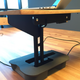 custom electric standing desk