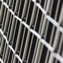 black wire mesh panels			