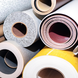 Rolls of Vinyl Floor Covering