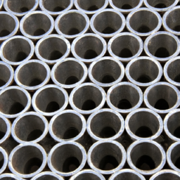 	perforated round steel tubing