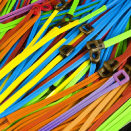 customed coloured zip ties