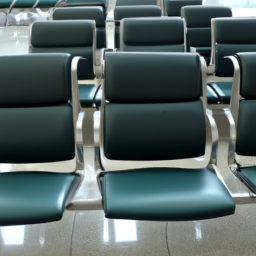 PU 3 Seater Airport Hospital Public Waiting Area Chairs