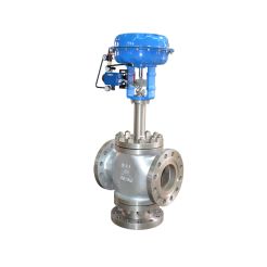 pneumatic globe control valve     