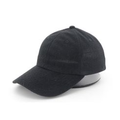 Velcro Blank Black Baseball Caps For Wholesale