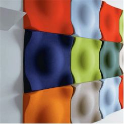 3D Acoustic Wall Felt Panel